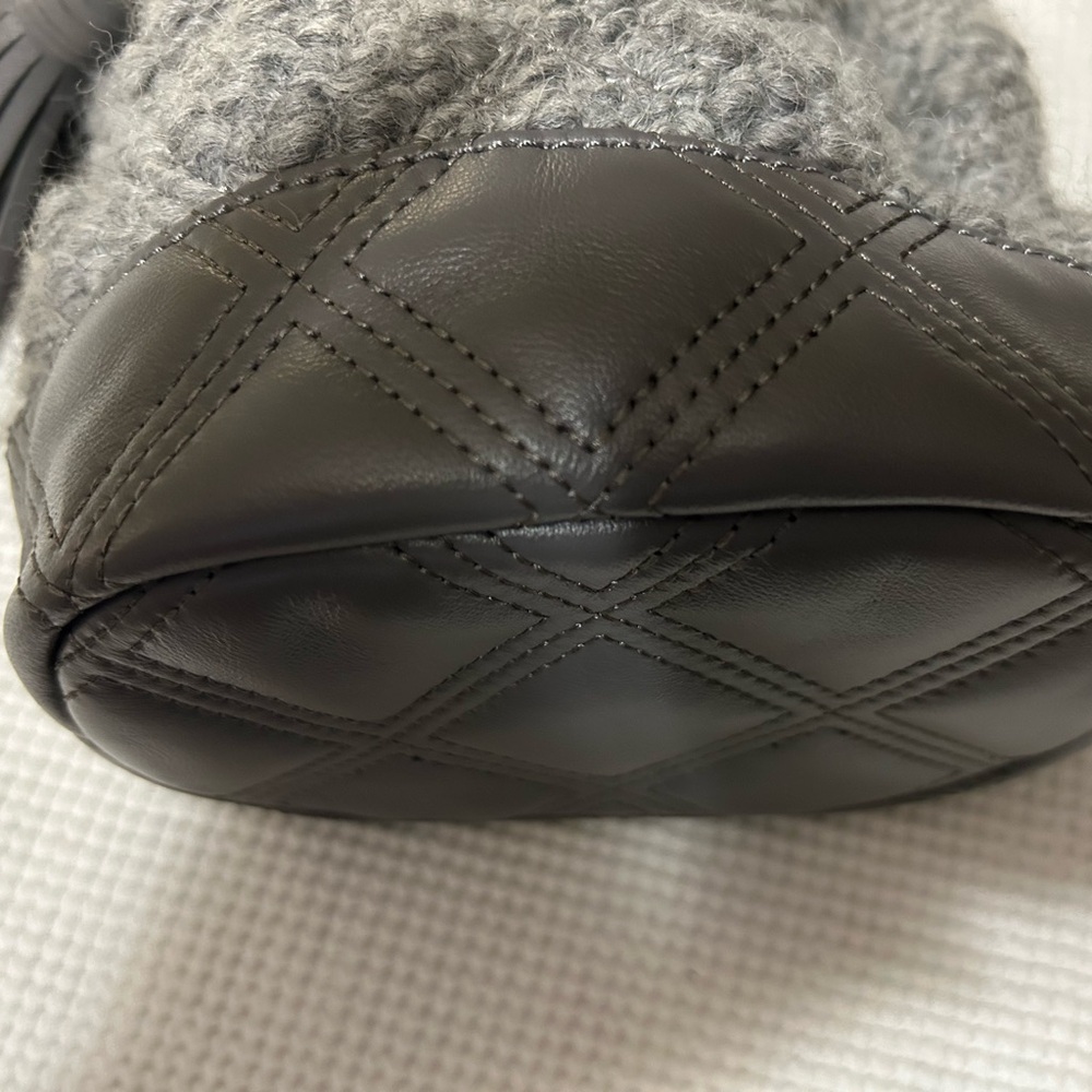 Tory Burch Soft Boucle Drawstring Mini Bucket Bag - image 6